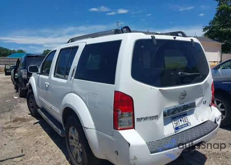 2007 Nissan Pathfinder Le from USA, damaged, VIN 5N1AR18U67C644369